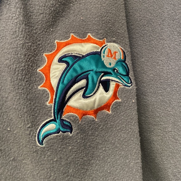 Blue and green Miami Dolphins Jacket - Picture 5 of 6